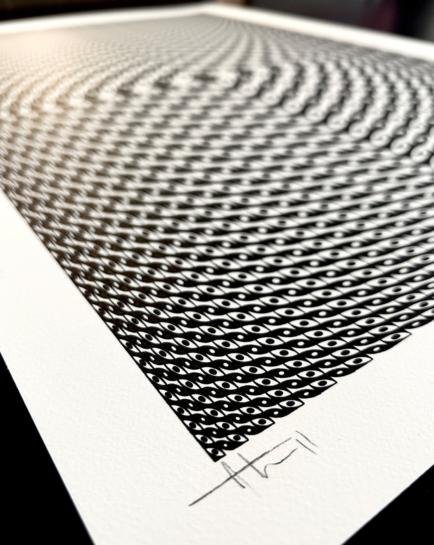 Living in the pupil of 1000 eyes