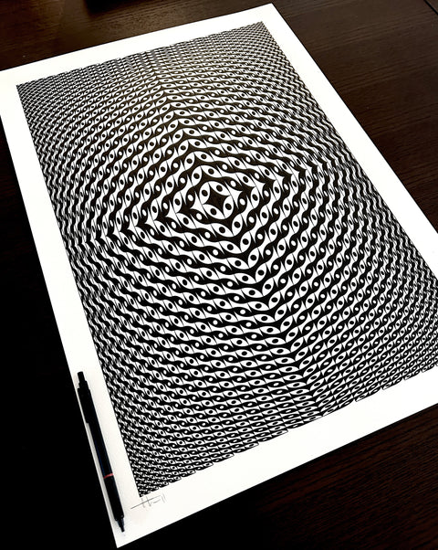 Living in the pupil of 1000 eyes